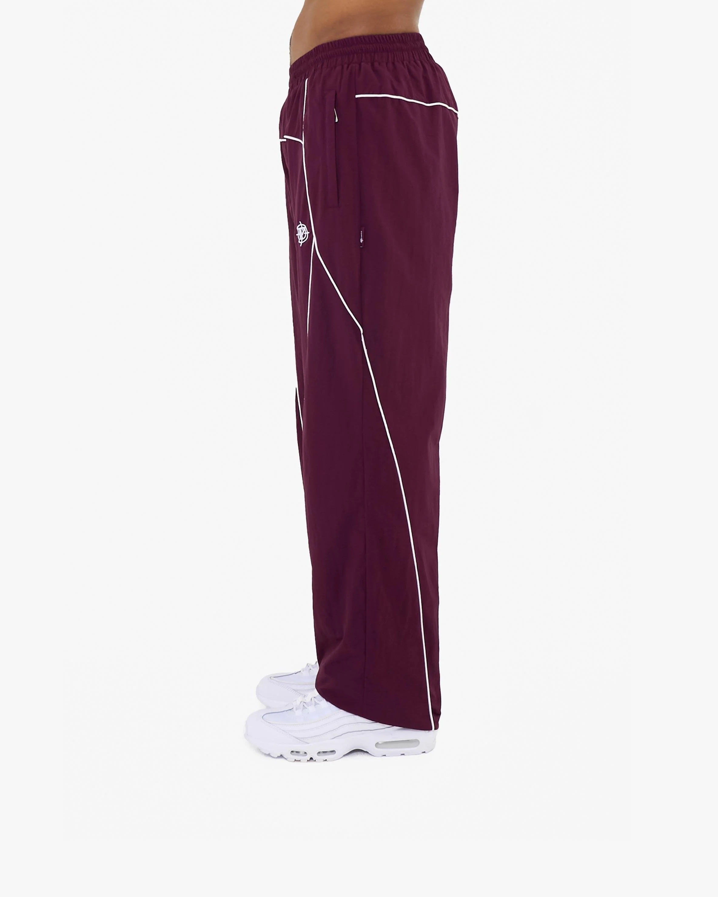 TRACK PANTS BURGUNDY - Image 4