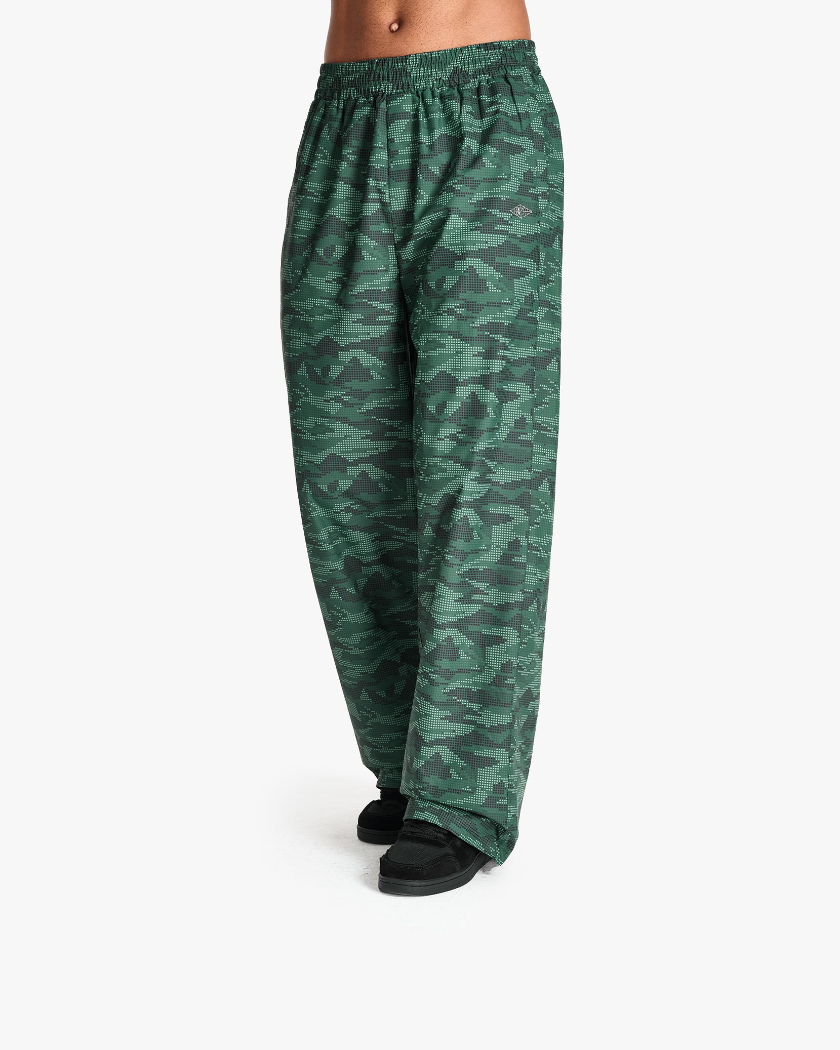 TRACK PANTS DOTTED CAMO GREEN - Image 8