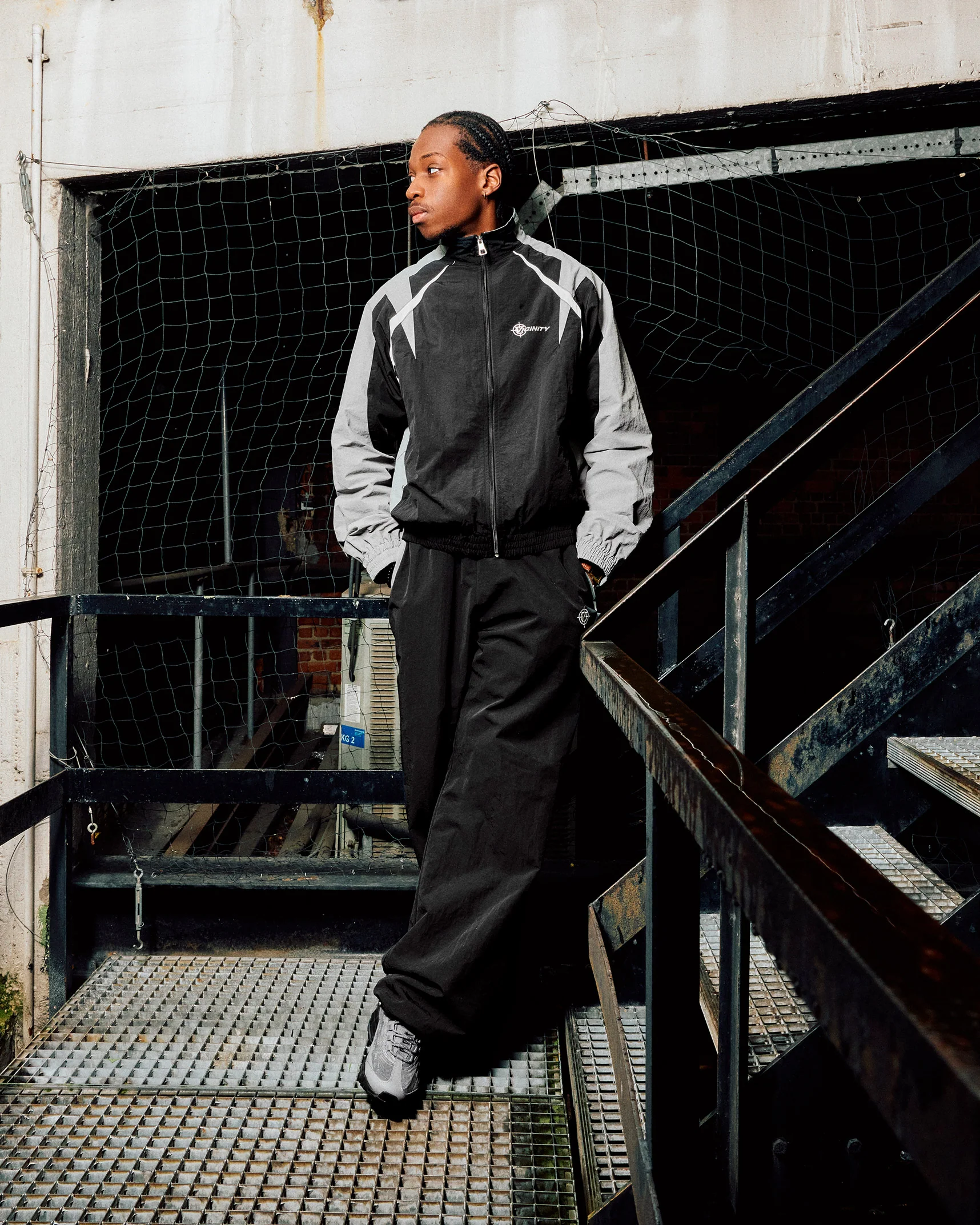 TRACK PANTS V2 BLACK - Image 2
