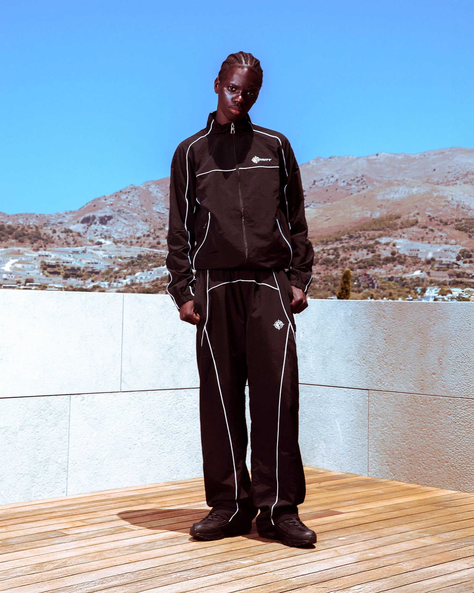 TRACK JACKET BLACK - Image 3