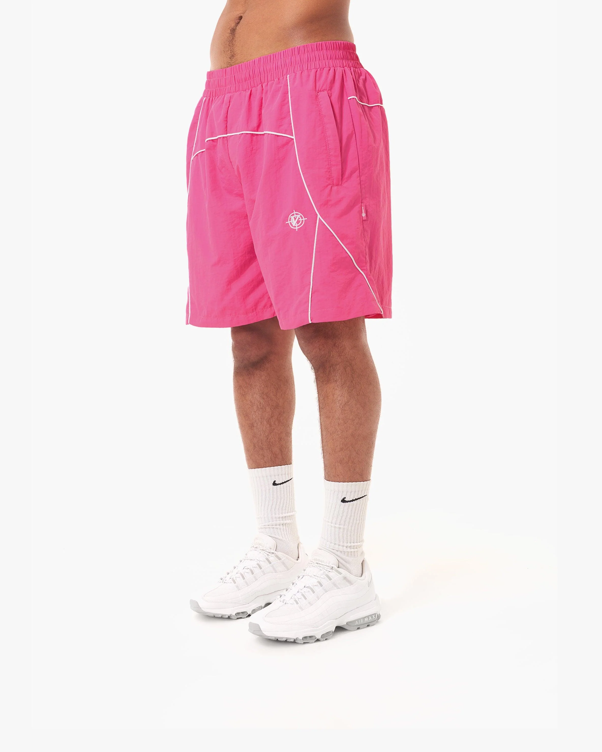 TRACK SHORTS PINK - Image 3