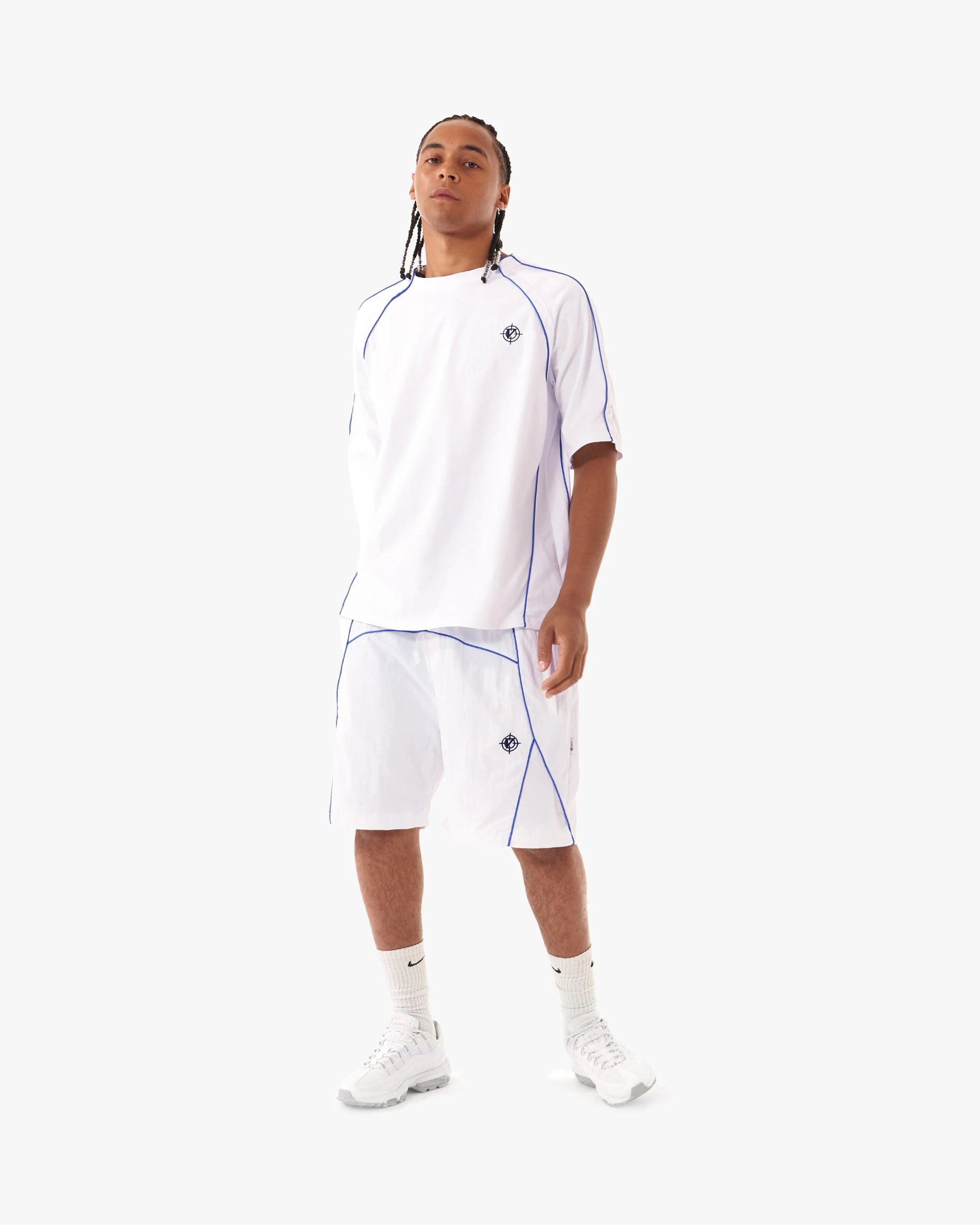 TRACK SHORTS WHITE - Image 11