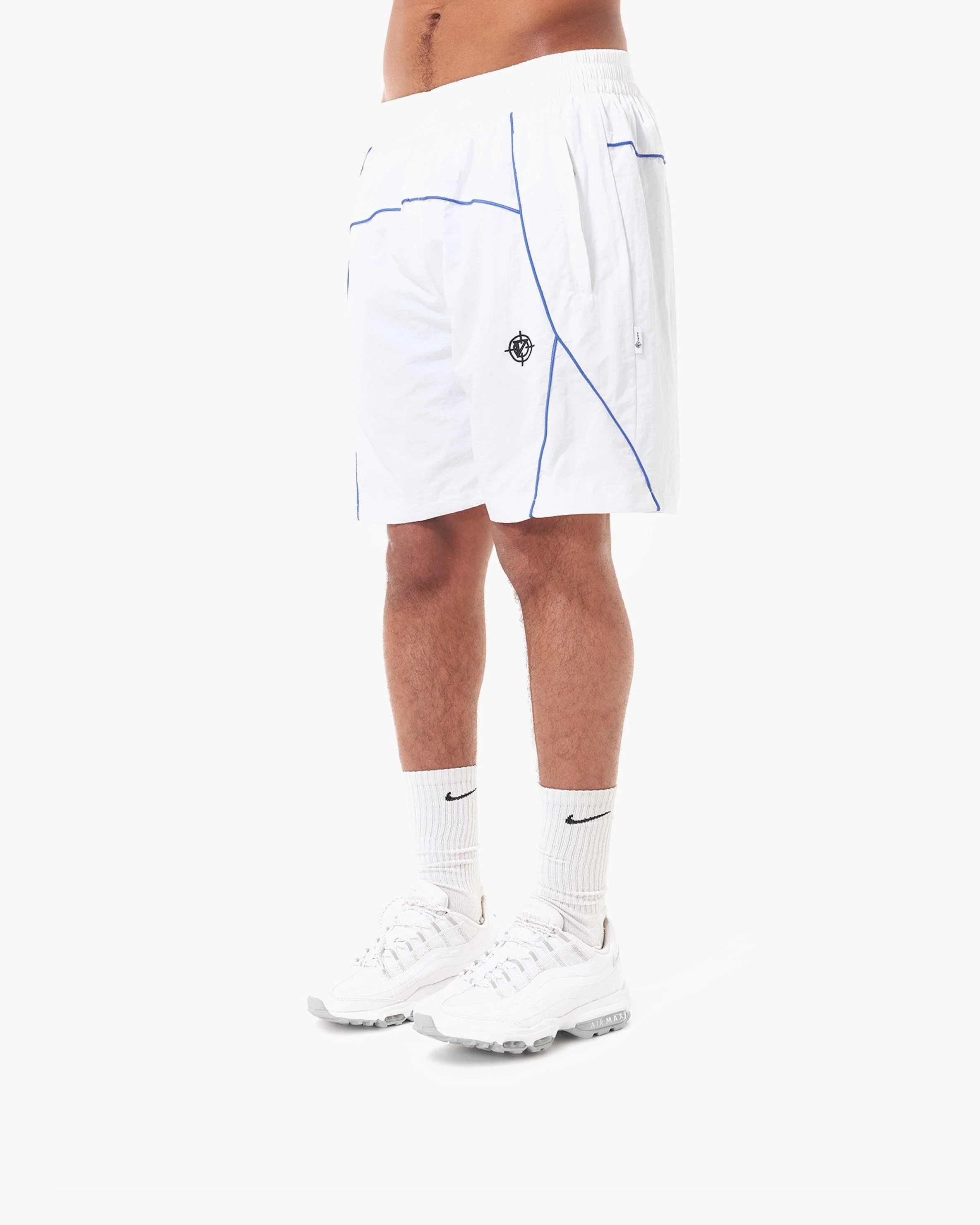 TRACK SHORTS WHITE - Image 3