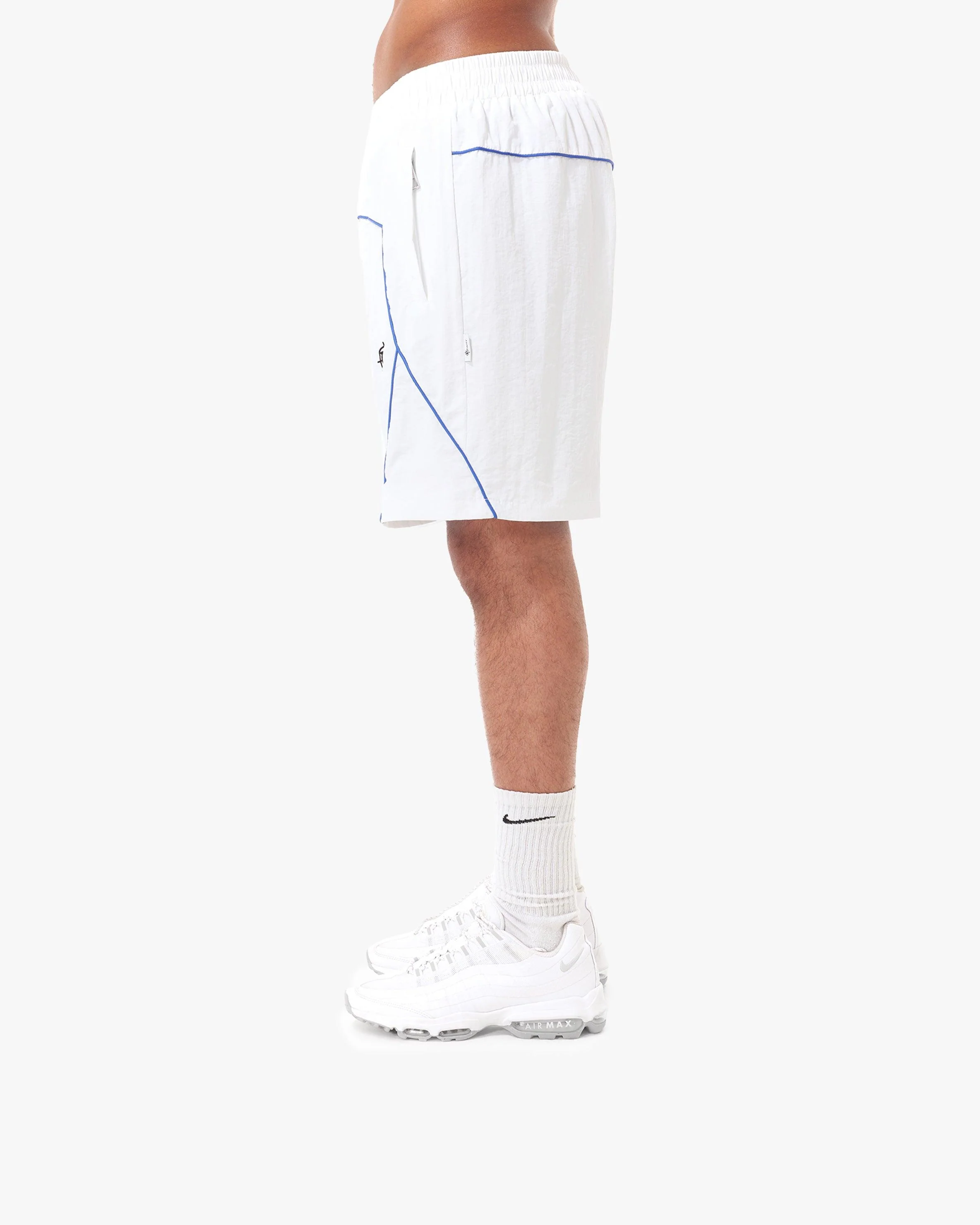 TRACK SHORTS WHITE - Image 4