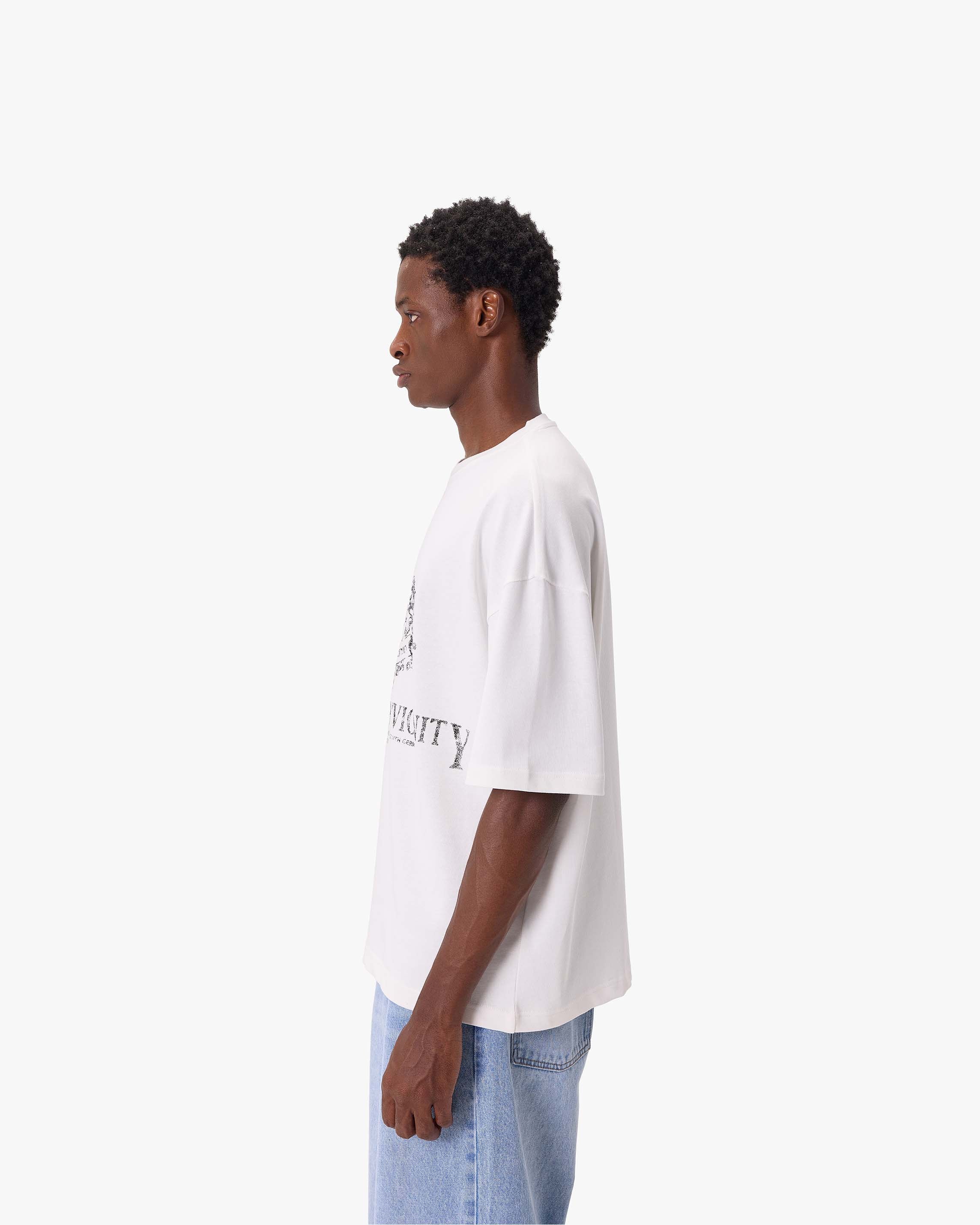 UNIVERSITE D' VICINITY TEE WHITE - Image 4