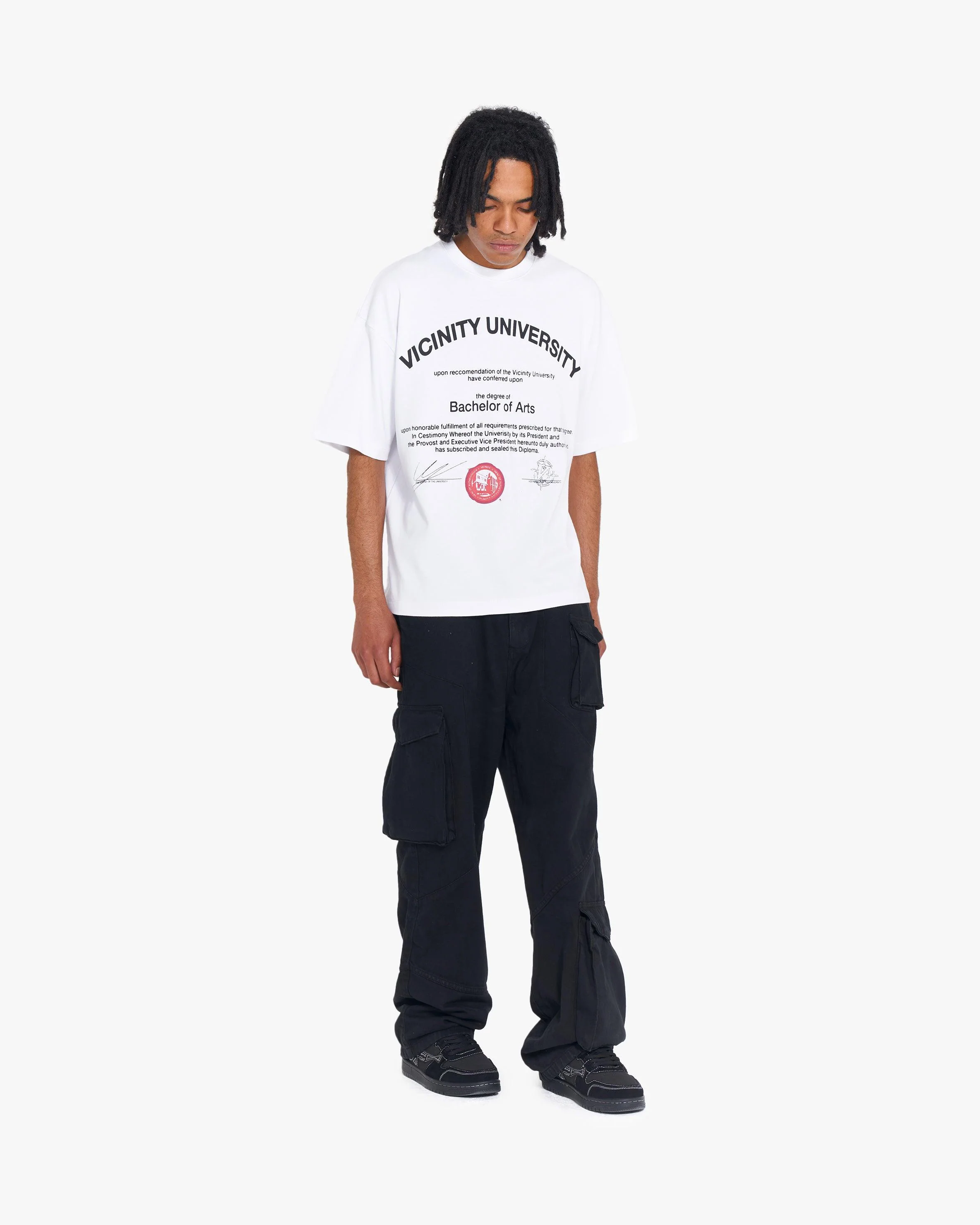 UNIVERSITY TEE WHITE - Image 5