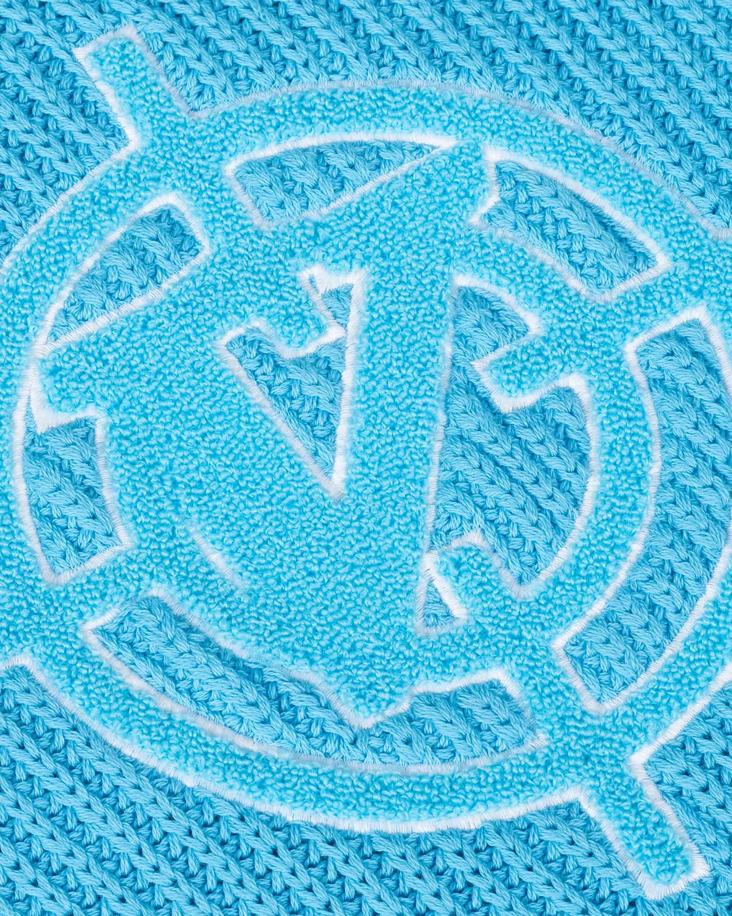 V-LOGO KNITWEAR SKY BLUE - Image 9
