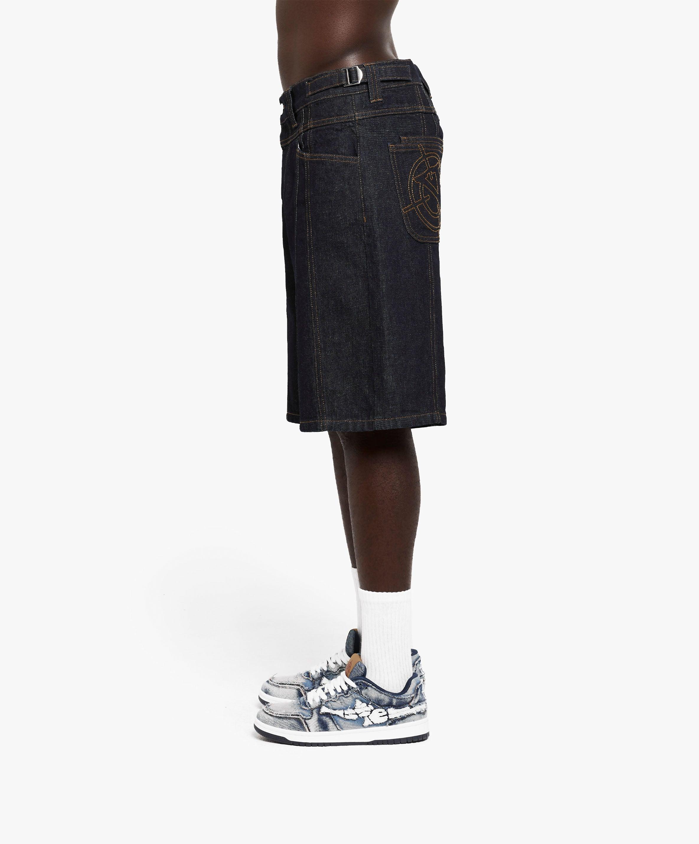 V-LOGO RAW JORTS - Image 6