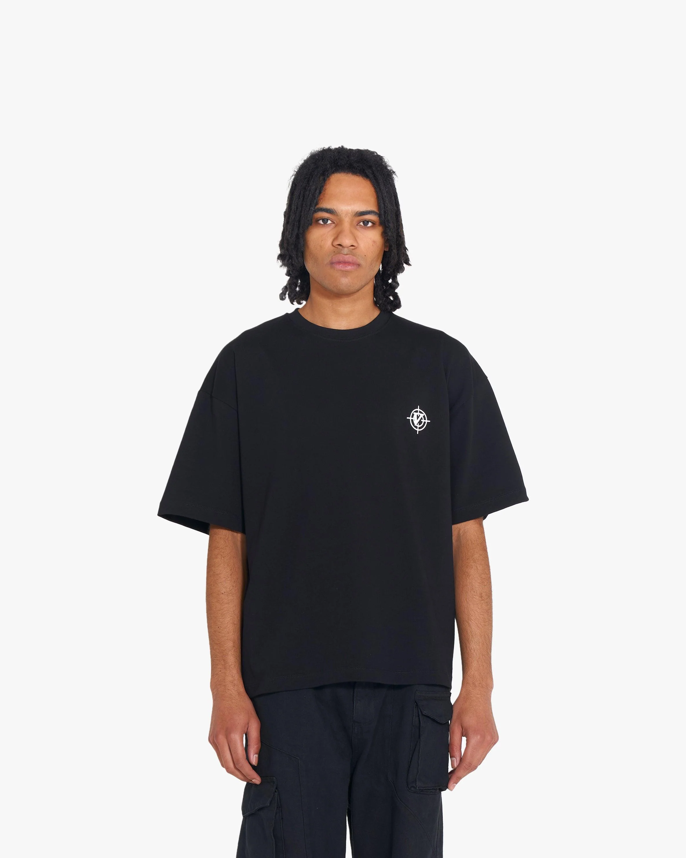 V-LOGO TEE BLACK - Image 2