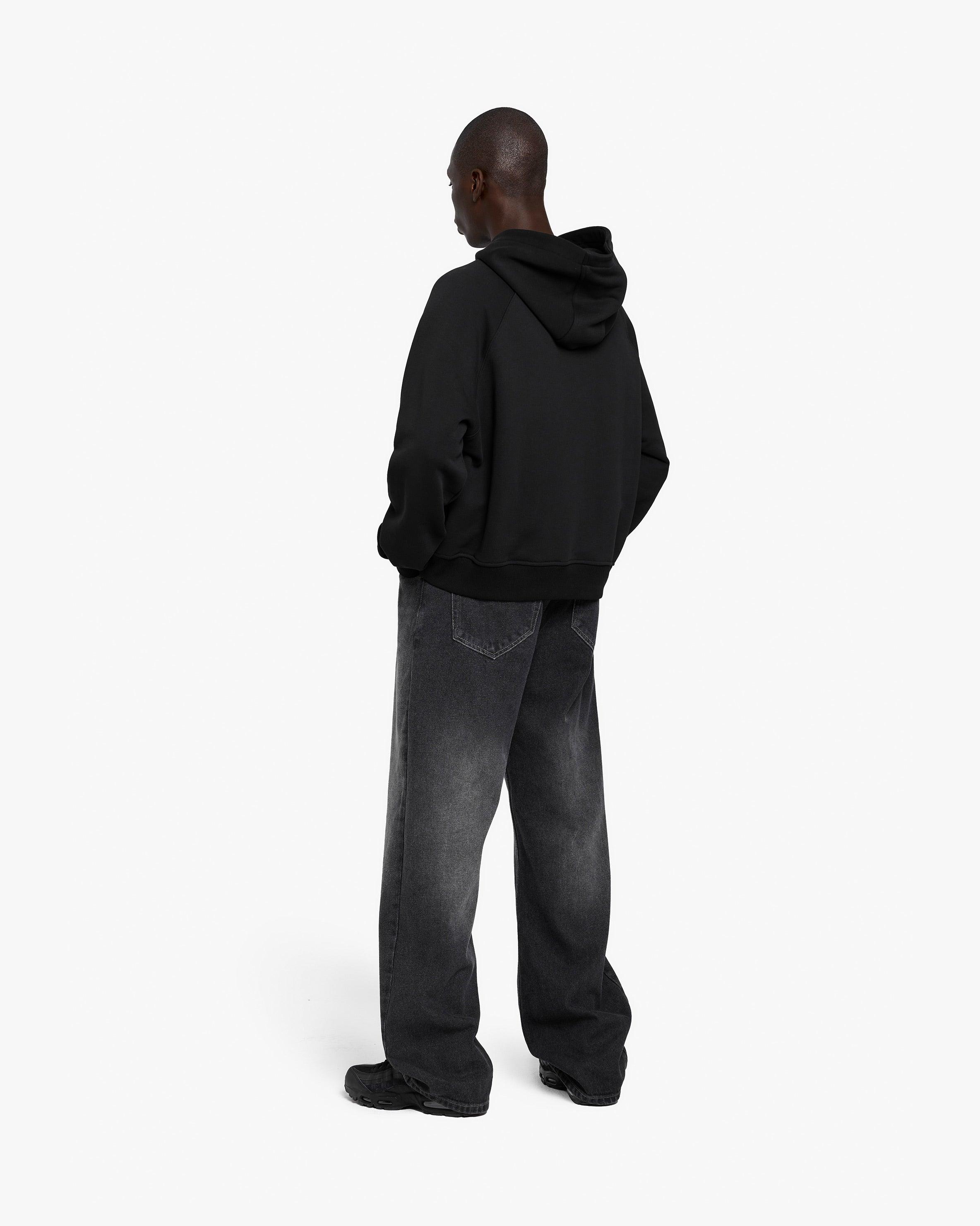 CHROME LOGO HOODIE BLACK - Image 8