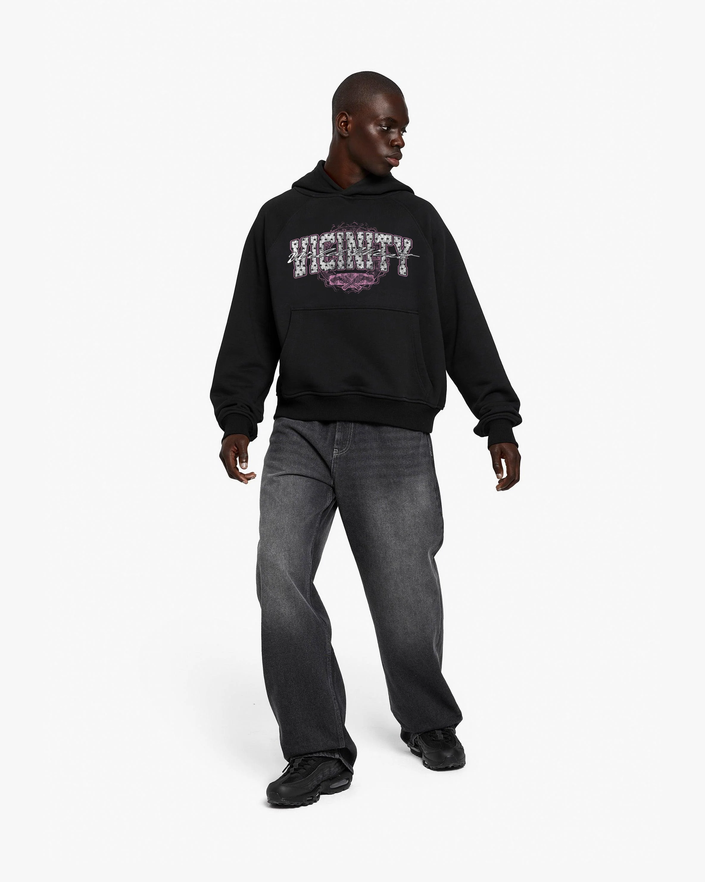 WESTERN HOODIE BLACK - Image 6