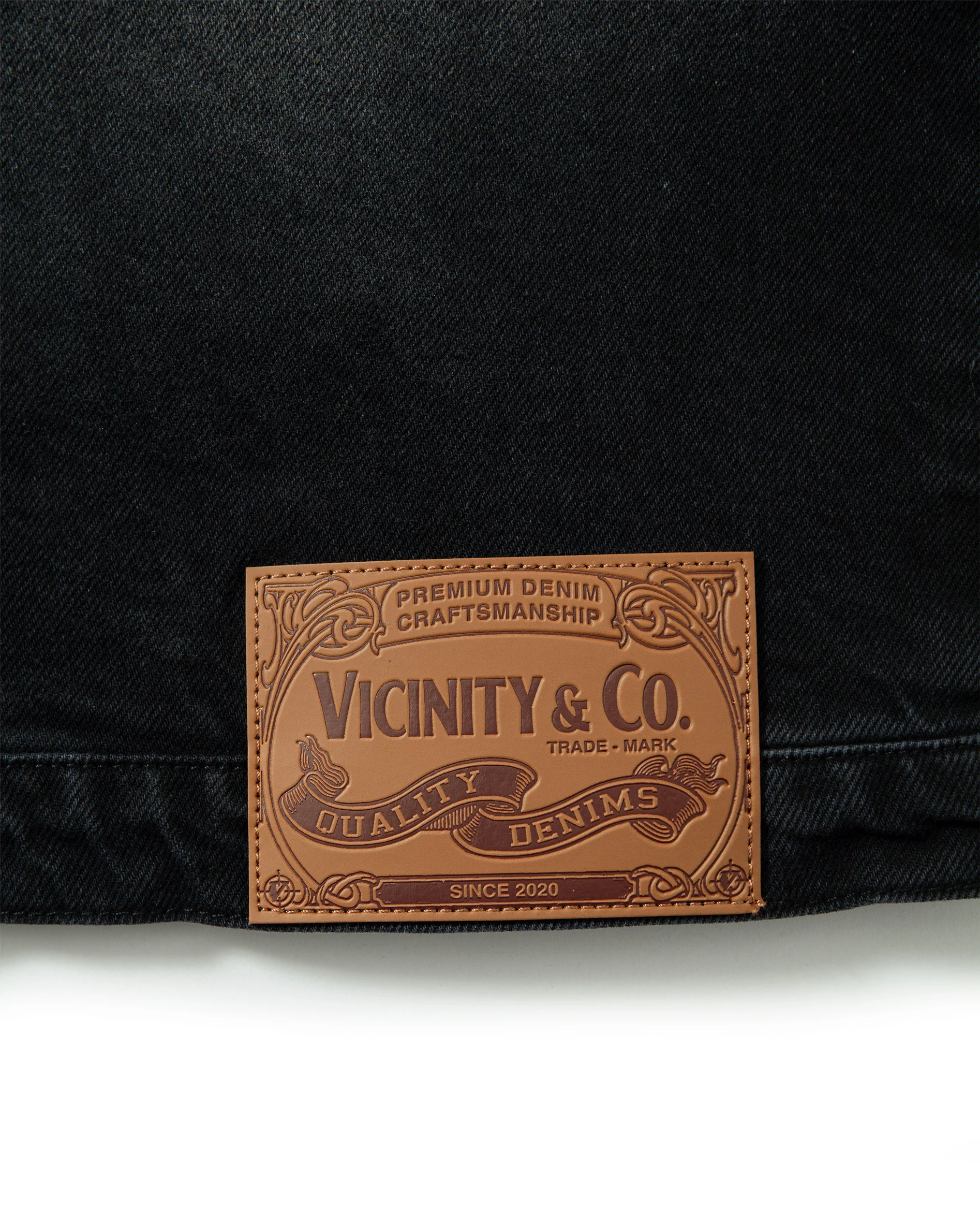 WILD SOUTH DENIM HOODIE COAL - Image 11