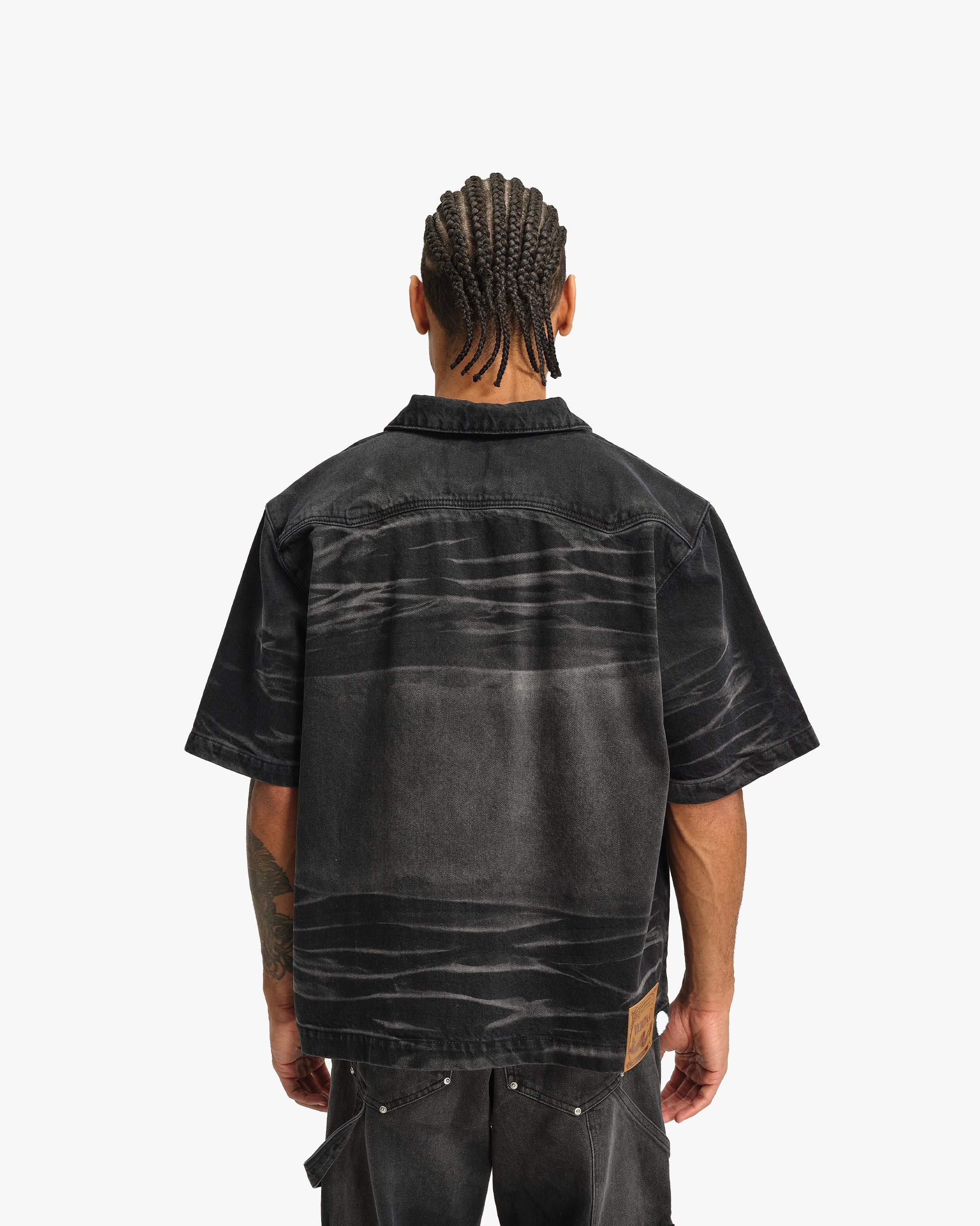 WILD SOUTH DENIM SHIRT COAL - Image 6