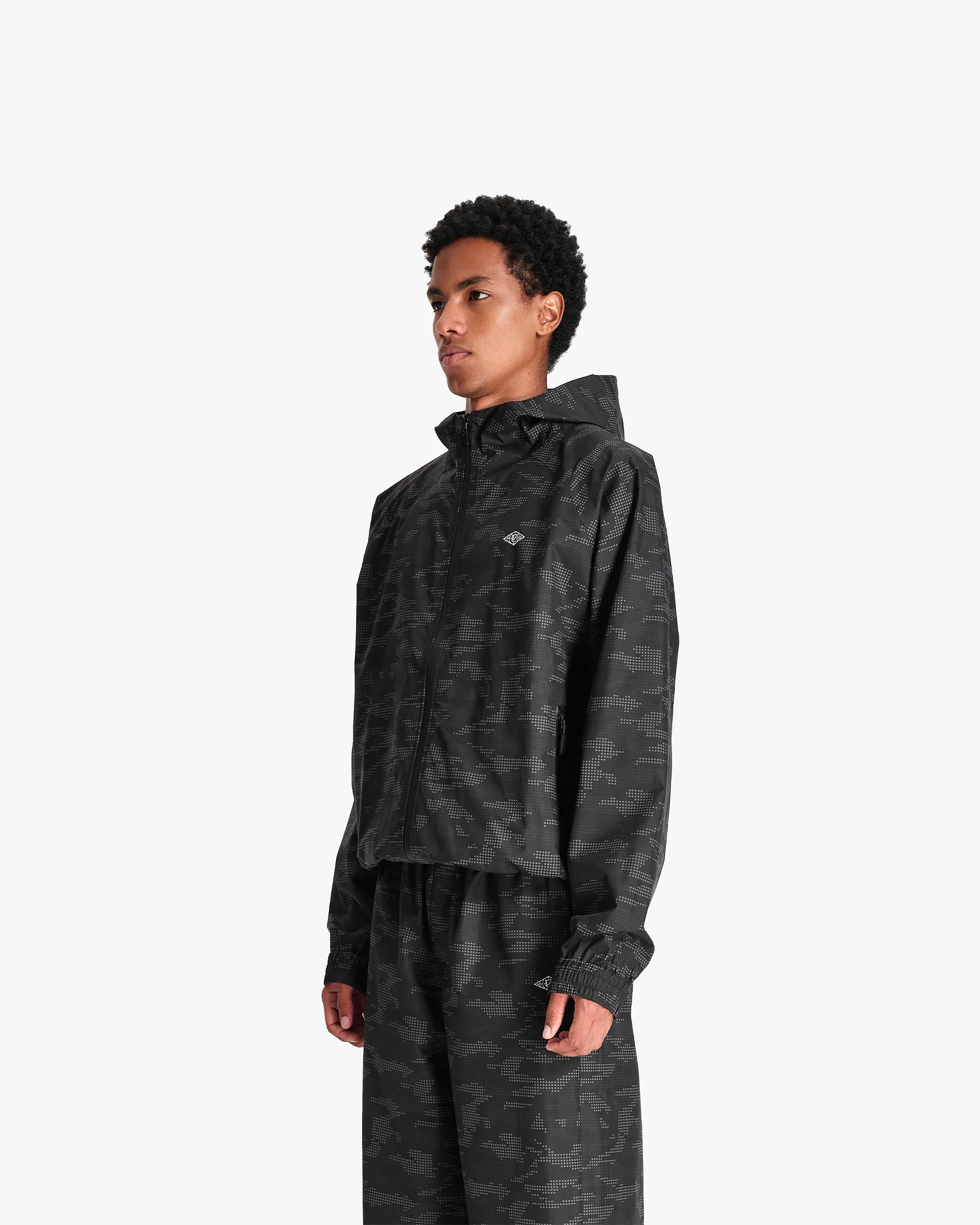WINDBREAKER DOTTED CAMO BLACK - Image 4