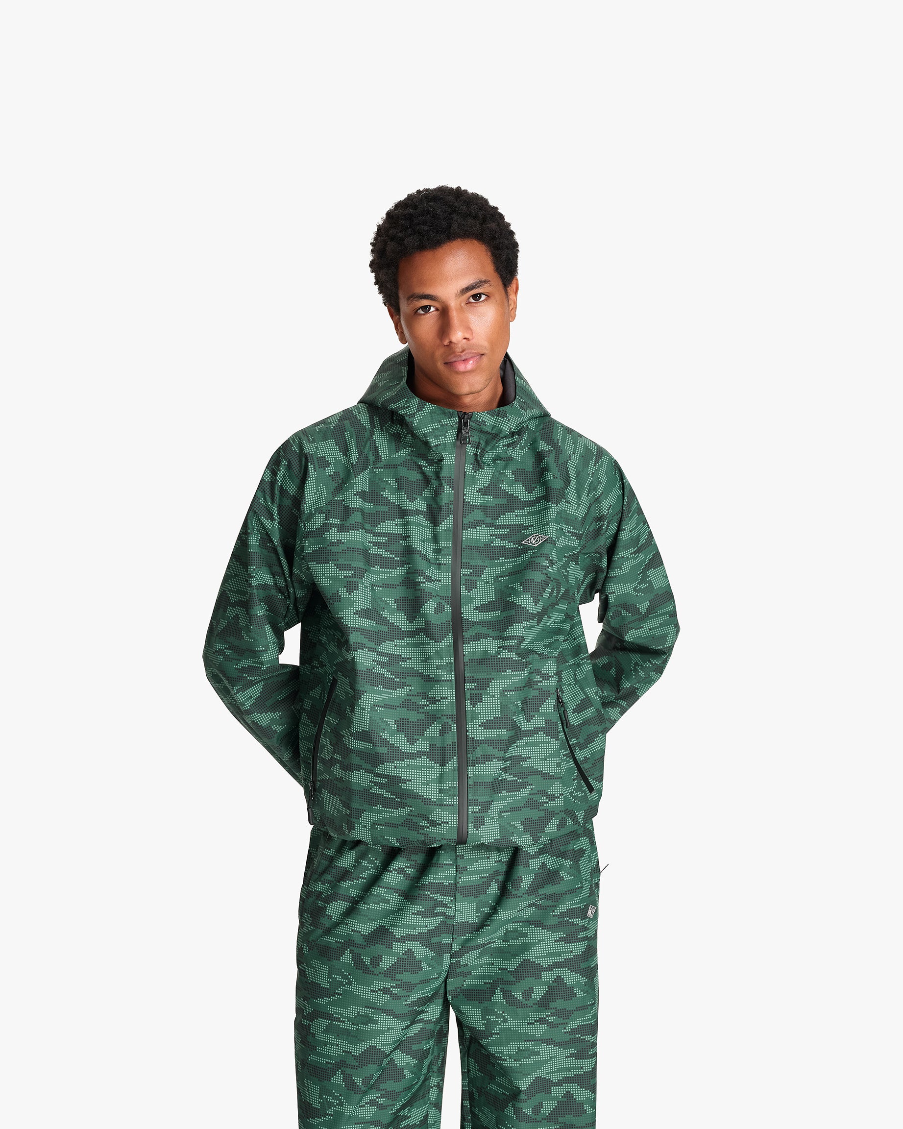 WINDBREAKER DOTTED CAMO GREEN - Image 8