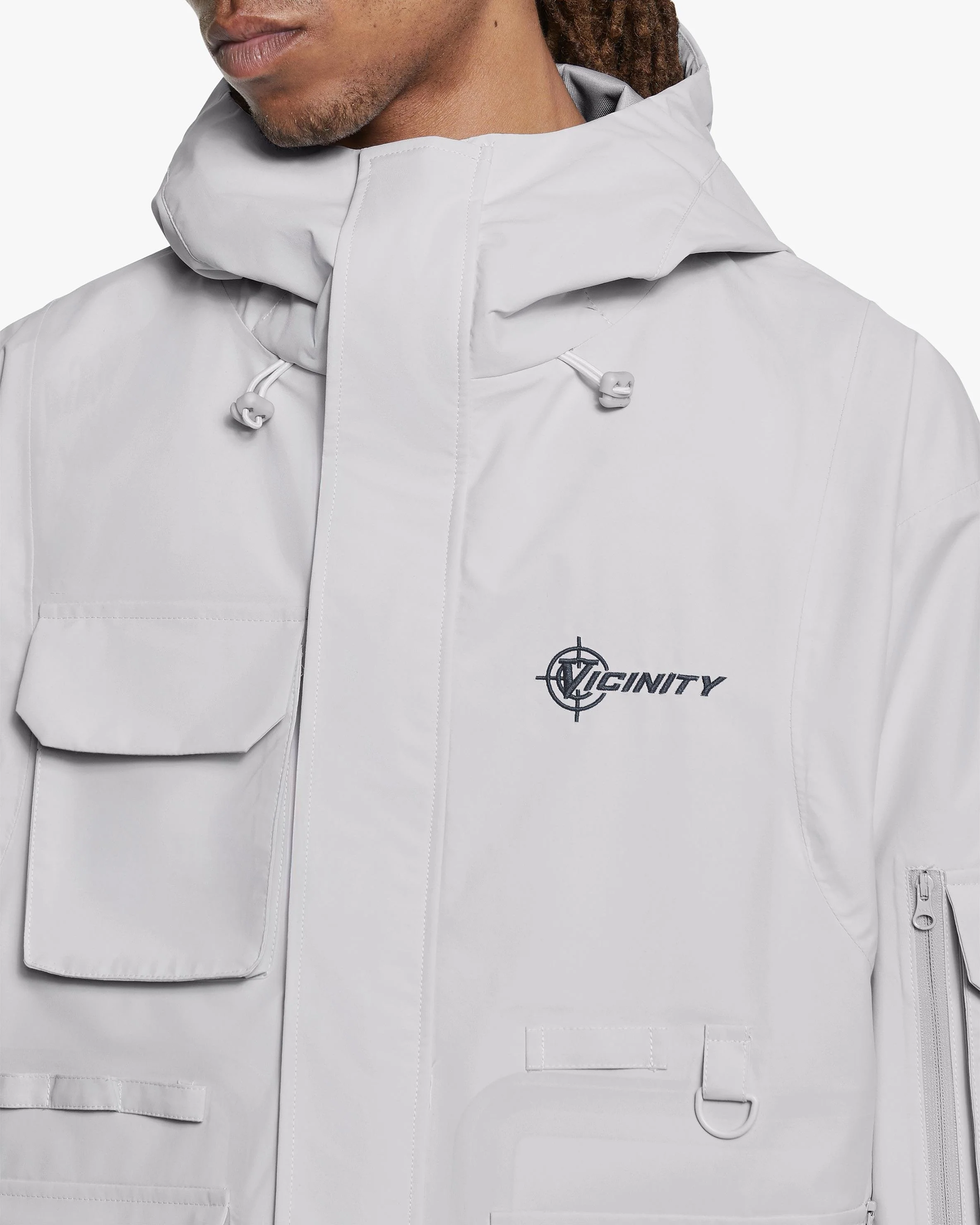 WINDBREAKER LIGHT GREY - Image 14