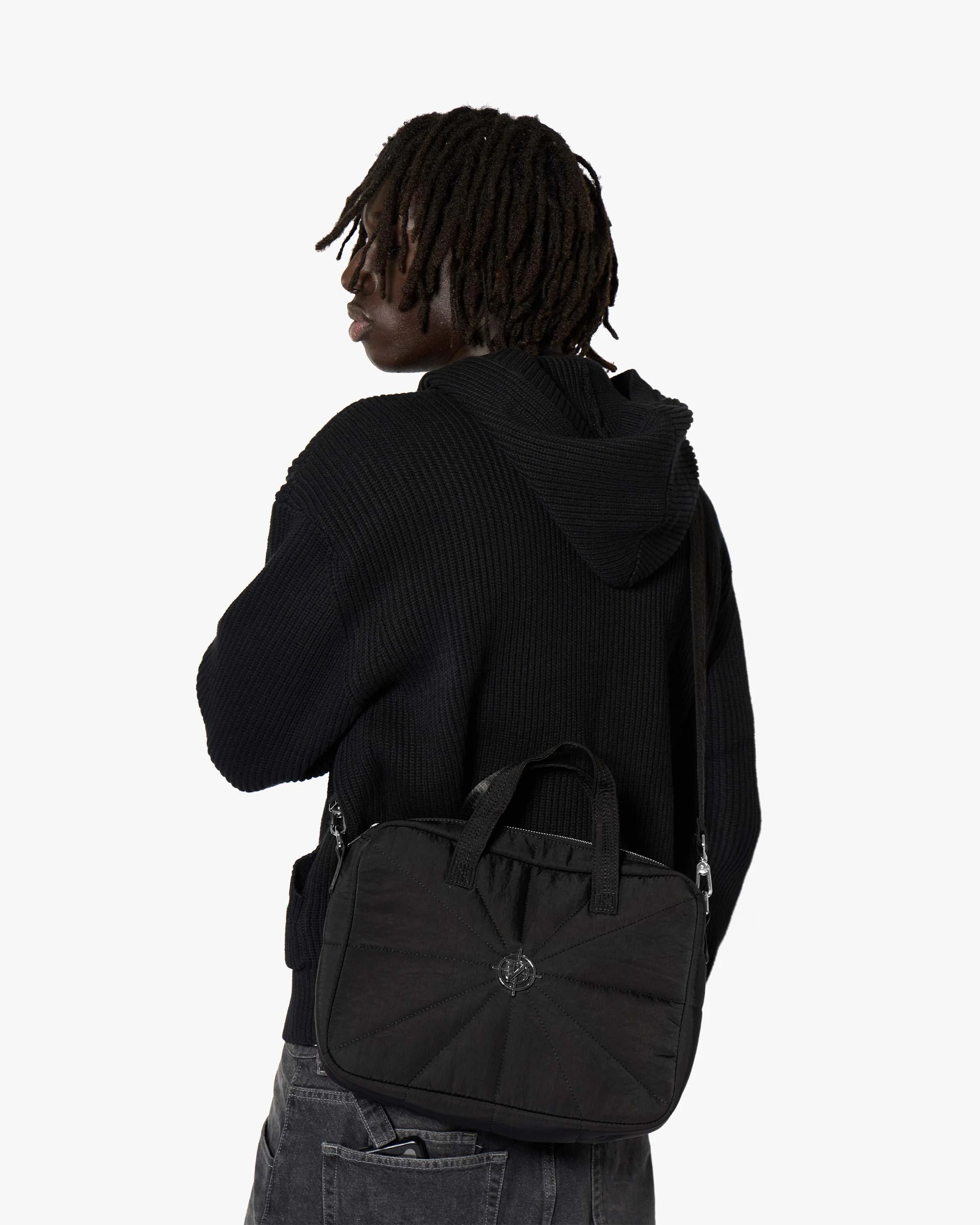 X HANDBAG BLACK - Image 9
